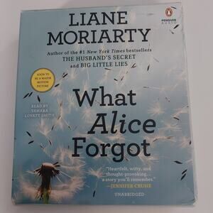What Alice Forgot Liane Moriarty Mystery Audiobook Listening Book Cozy Winter
